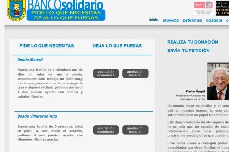 pagina banco solidario