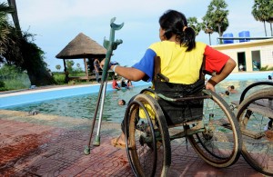 mujer discapacitada